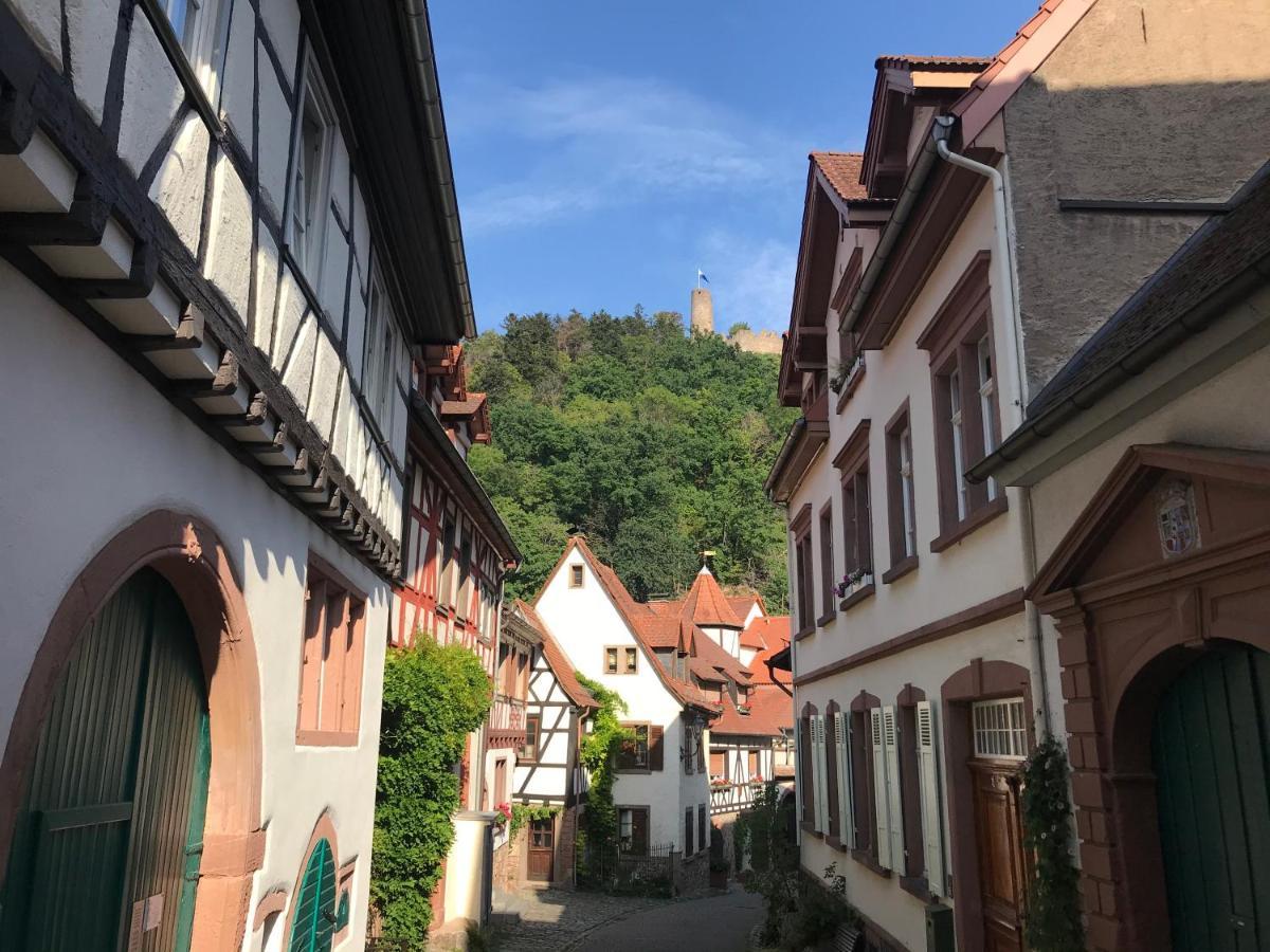 Turmwohnung Buedinger Hof 魏因海姆 外观 照片